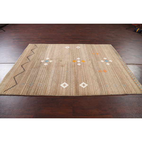 Rug Source Outlet OneofaKind HandKnotted New Age 5'8'' X 7'9'' Wool